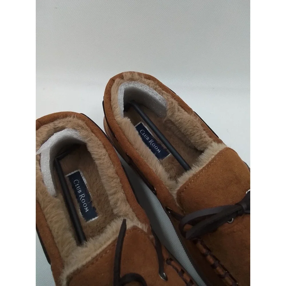 Men's slippers - Club‎ Room-New in Box-Med. 8-9